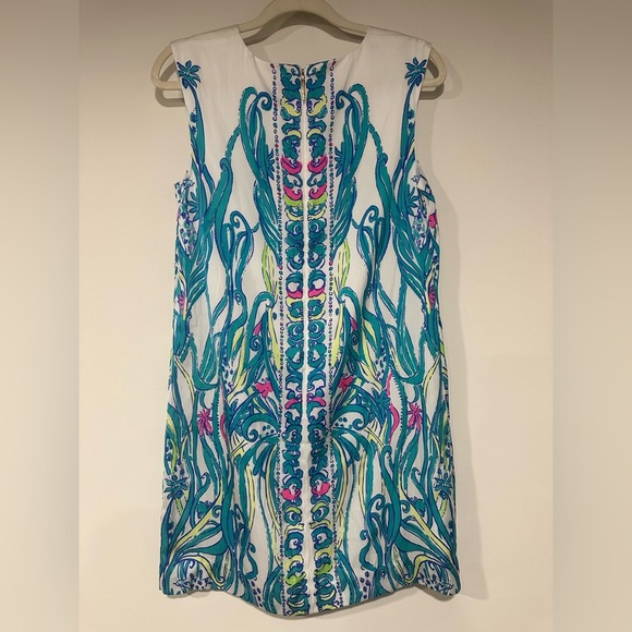 Lilly Pulitzer Iona Long Story Engineered Resort Dress Size Small NWT - Picture 2 of 4